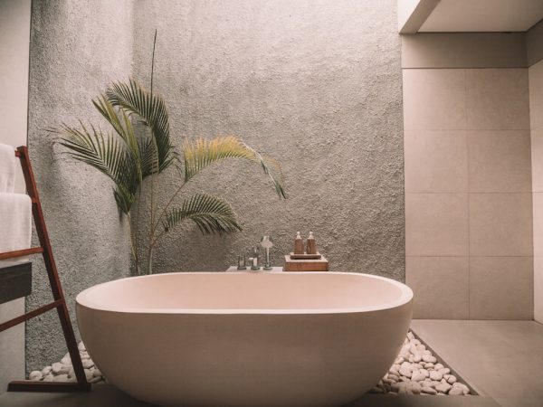 Photo Sleek bathroom